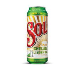 Sol Chelada Limon Y Sal 24 oz can