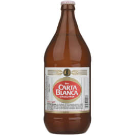 Carta Blanca 32 oz bottle