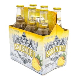 Smirnoff Ice Pineapple - 6 bottles / 12oz