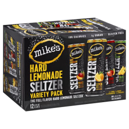 Mike's Hard Lemonade Seltzer Variety Pack - 12 cans / 12oz