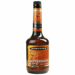 DeKuyper Buttershots Schnapps Liqueur - 750mL