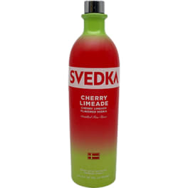 Svedka Cherry Limeade Flavored Vodka - 750mL