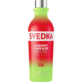 Svedka Cherry Limeade Flavored Vodka - 375mL