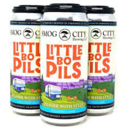Smog City Little Bo Pilsner - 4 cans / 16oz