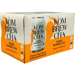 Kombrewcha Mango Pineapple - 6 cans / 12oz