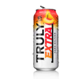Truly Extra Hard Seltzer Peach Mango - 1 Can/ 16oz