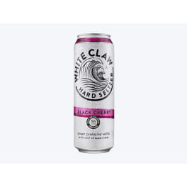 White Claw Black Cherry Hard Seltzer - 1 Can/ 19.2oz
