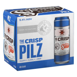 The Crisp Pilz - 6 Cans/ 12oz