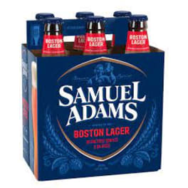 Samuel Adams Boston Lager Beer 6Pack Bottle