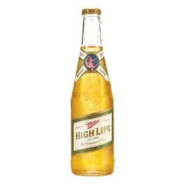 Miller High Life American Lager Beer 12 Pack Bottle