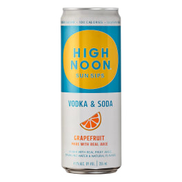 High Noon Black Vodka & Soda Grapefruit - 355mL