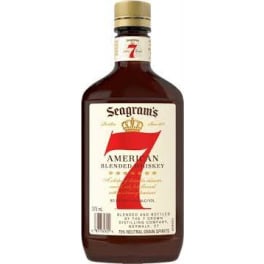 Seagrams 7 Crown Pet Flask - 375mL