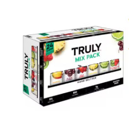 Truly Hard Seltzer Berry Mix Pack Spiked & Sparkling Water - 24 Cans/ 12oz