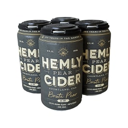 Hemly Brute Pear Cider - 4 cans / 12oz