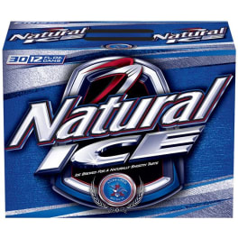NATURAL ICE BEER 30 PK