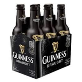 Guinness Draught Stout 6pk bottles