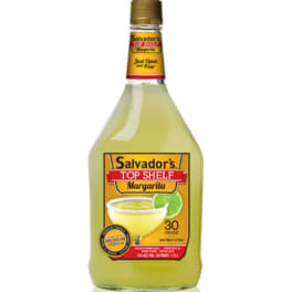 SALVADORS TOP SHELF MARGARITA 1.75L