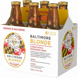 Guinness Baltimore Blonde - 6 pack bottle / 12oz