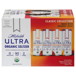 Michelob Ultra Organic Seltzer Classic Collection Second Edition - 12 cans / 12oz