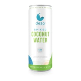 Dezo Spiked Coconut Water - 4 cans / 12oz