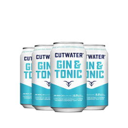 Cutwater Gin & Tonic - 4 cans / 12oz