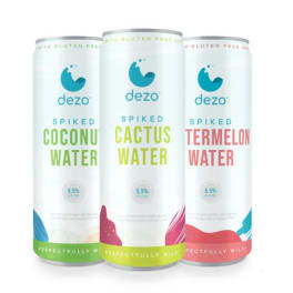 Dezo Spiked Cactus Water - 4 cans / 12oz