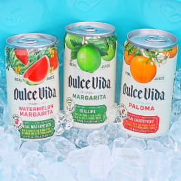 Dulce Vida Tequila Sparkling Margarita - Ready To Drink Cans - 4x 200ml Cans