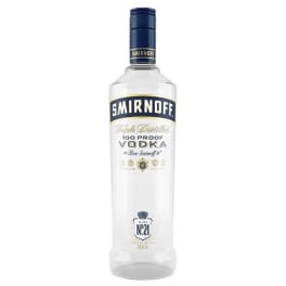 SMIRNOFF 100 PROOF 750ml