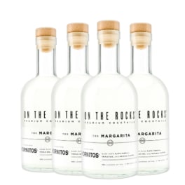 On The Rock Hornitos Margarita - 4 bottles / 100mL