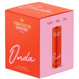 Onda Sparkling Tequila Grapefruit - 4 cans / 12oz