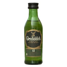 Glenfiddich 12 Year Old Single Malt Scotch Whiskey - 50mL