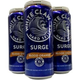 White Claw Hard Seltzer Surge Blood Orange - 4 Cans/ 16oz