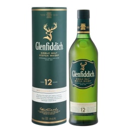 GLENFIDDICH 12 YR SINGLE MALT 750ml