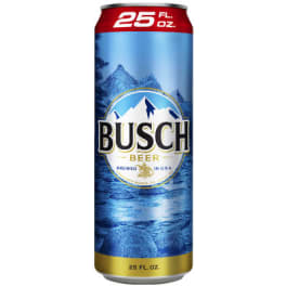 Busch Light Beer - 1 can / 25oz