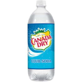 Canada Dry Club Soda 1.00L