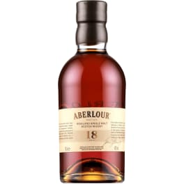 Aberlour 18 Year Old Whiskey Single Malt - 750mL