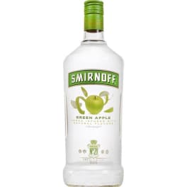 Smirnoff Green Apple Flavored Vodka - 1.75L