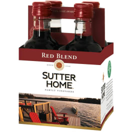 Sutter Home 4 Pack Red Blend - 4 Bottles / 187mL