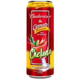 Budweiser Clamato Picante Pale Lager - 1 can / 25oz