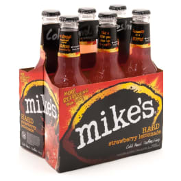 Mike's Hard Strawberry Lemonade - 6 bottles / 12oz