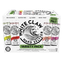 White Claw Variety Pack No. 1 Hard Seltzer - 12 cans / 12oz