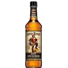 CAPT MORGAN - 100 PROOF RUM - .750L