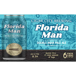 Cigar city Florida man double IPA 6pk 12oz