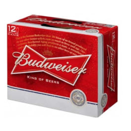 BUDWEISER - 12PK CAN - 12 OZ