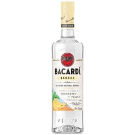 Bacardi Banana Flavored Rum - 750mL