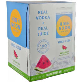 High Noon Seltzer Watermelon 4 Pack 355Ml can
