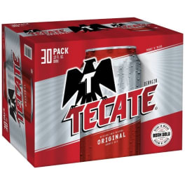 Tecate 30 pk 12oz cans