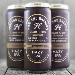 Harland Hazy IPA 4 pack 16oz can