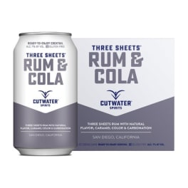 Cuwater Rum & Cola 4 Pack 12Oz can