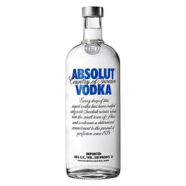Absolut Vodka 80 Proof - 1L